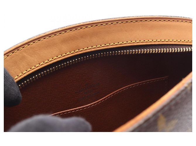 Louis Vuitton Druot Monogram Schultertasche Braun - Ansicht 6
