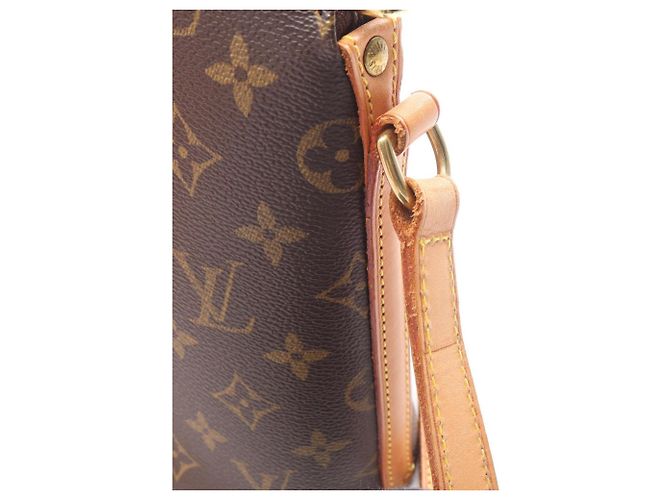 Louis Vuitton Druot Monogram Schultertasche Braun - Ansicht 8