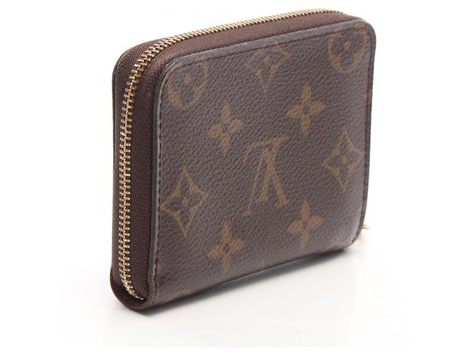 Cartera Louis Vuitton Zippy Coin Purse Monogram Castaño Monograma - vista 2
