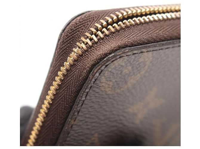 Cartera Louis Vuitton Zippy Coin Purse Monogram Castaño Monograma - vista 8