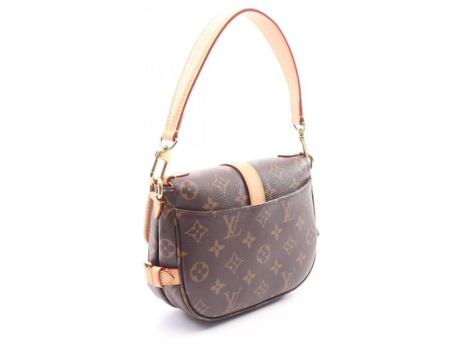Bolso Louis Vuitton Saumur BB Monogram Castaño Monograma - vista 2