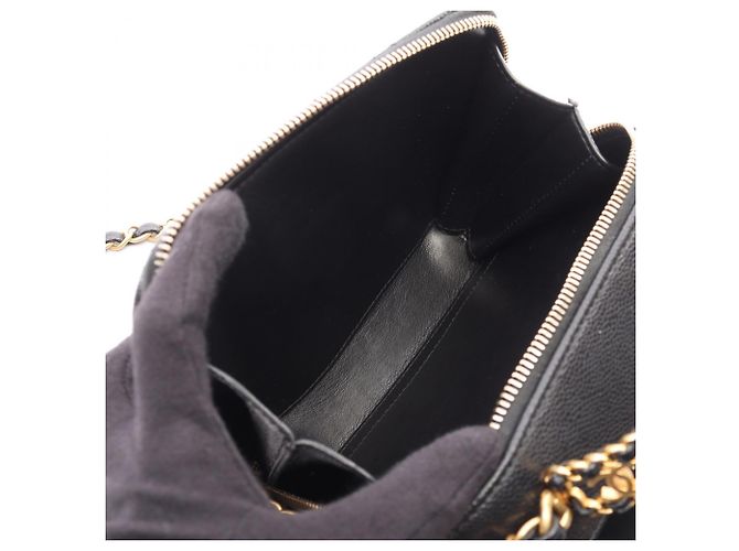 Chanel Matelassé Vanity Bag Schwarz - Ansicht 4