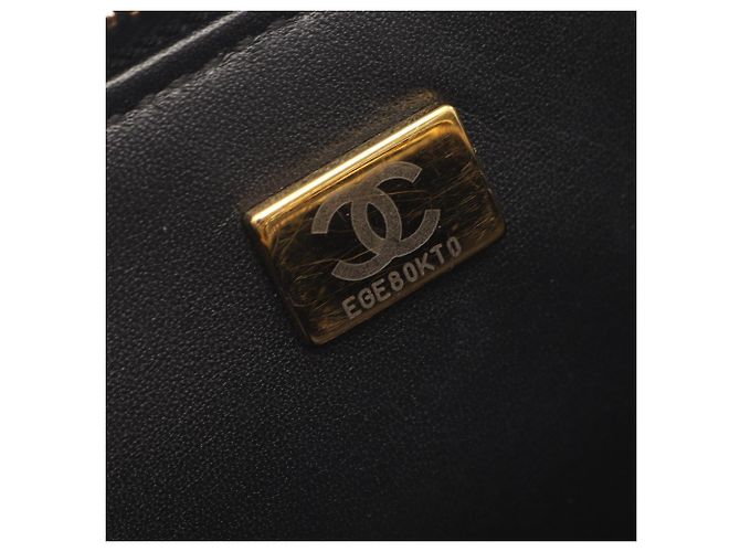 Chanel Matelassé Vanity Bag Schwarz - Ansicht 6
