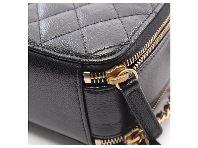 Chanel Matelassé Vanity Bag Schwarz - Ansicht 7
