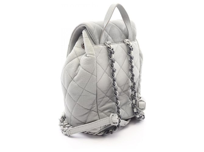 Zaino/Borsa Chanel Matelassé Gray Marrone - vista 2
