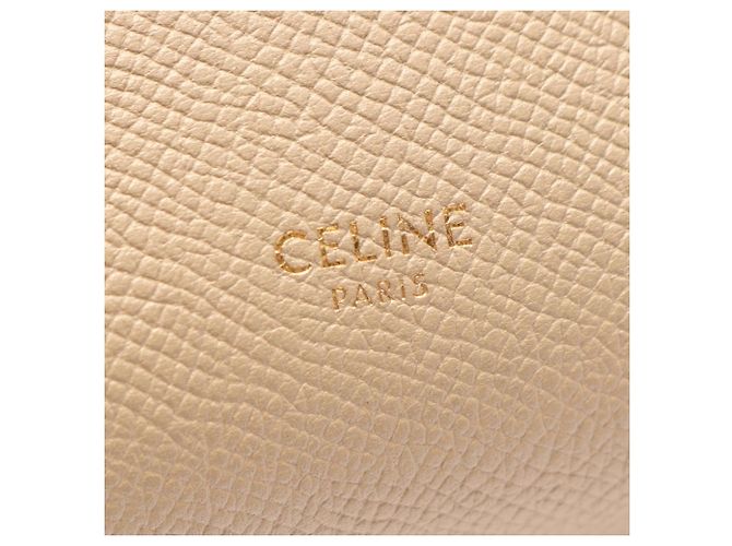 Céline Celine Belt Bag Micro - Handtasche aus beigem Leder - Ansicht 4
