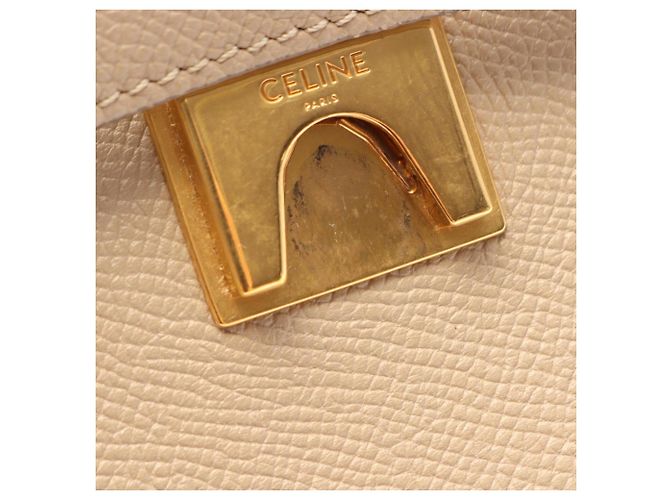 Céline Celine Belt Bag Micro - Handtasche aus beigem Leder - Ansicht 8