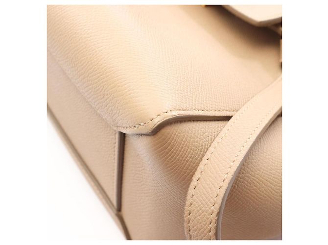 Céline Celine Belt Bag Micro - Handtasche aus beigem Leder - Ansicht 9