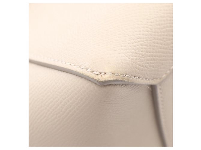 Céline Bolso de mano Celine Belt Bag Micro Castaño - vista 9