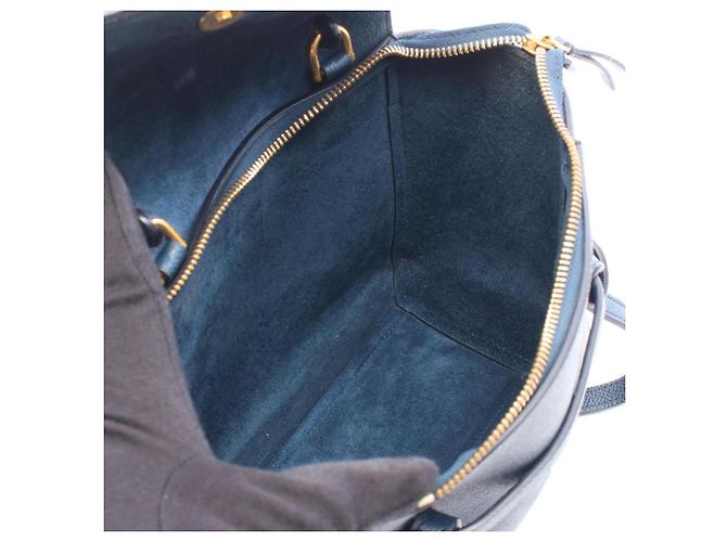 Céline Celine BELT BAG NANO Borsa a mano 2WAY Blu navy - vista 3