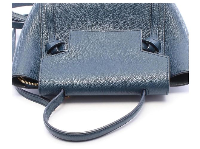Céline Celine BELT BAG NANO Borsa a mano 2WAY Blu navy - vista 9