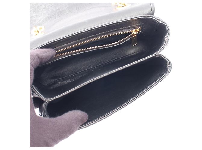 Céline Bolsa de Ombro Celine C Small Preto - vista 3