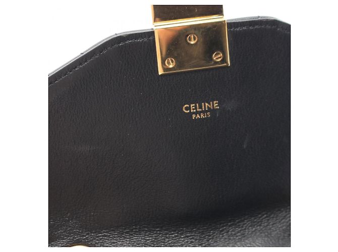 Céline Bolsa de Ombro Celine C Small Preto - vista 9