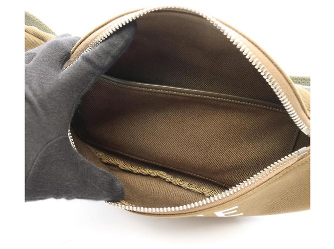 Céline Celine Gürteltasche aus khaki Canvas - Ansicht 3