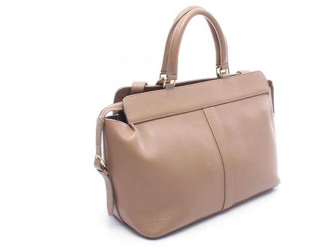 Céline Celine Cabas Medium Handbag Beige - view 2