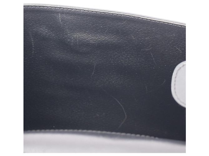 Céline Celine Gancini Handtasche aus schwarzem Leder - Ansicht 5
