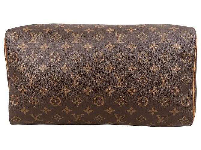 Louis Vuitton Speedy 35 Monogram Marrom - vista 3