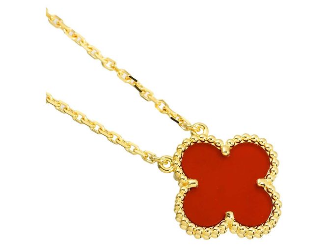 Collana Van Cleef & Arpels VCA Alhambra Corniola - vista 3