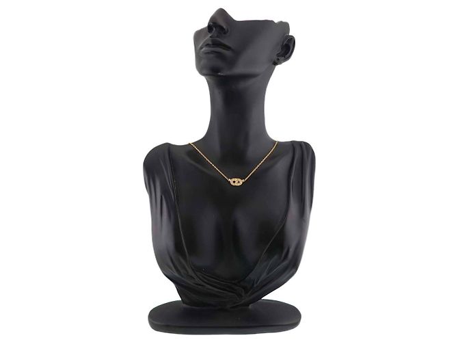 Collana Christian Dior in oro giallo 18K e diamanti - vista 6
