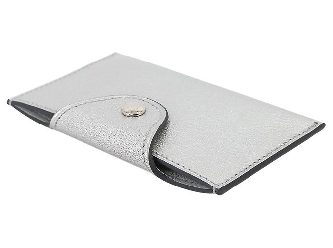 Hermès Portacarte Hermes Iliade Argento - vista 5