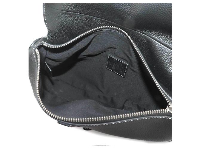 Borsa Saddle Christian Dior x Stussy Nero - vista 7