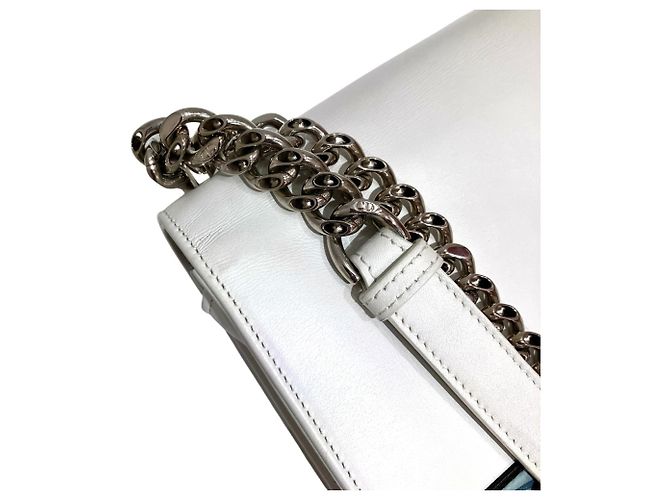 Borsa a tracolla Christian Dior Diorama Paradise Bianco Multicolore - vista 9