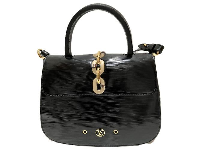 Borsa a tracolla Louis Vuitton Chain It Nero - vista 2