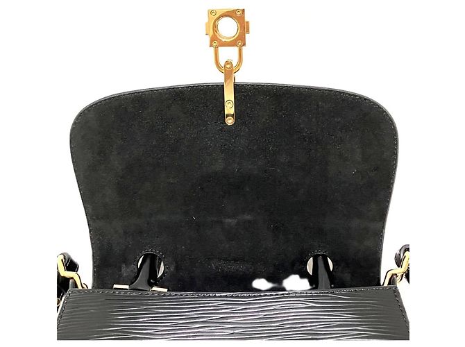 Borsa a tracolla Louis Vuitton Chain It Nero - vista 6