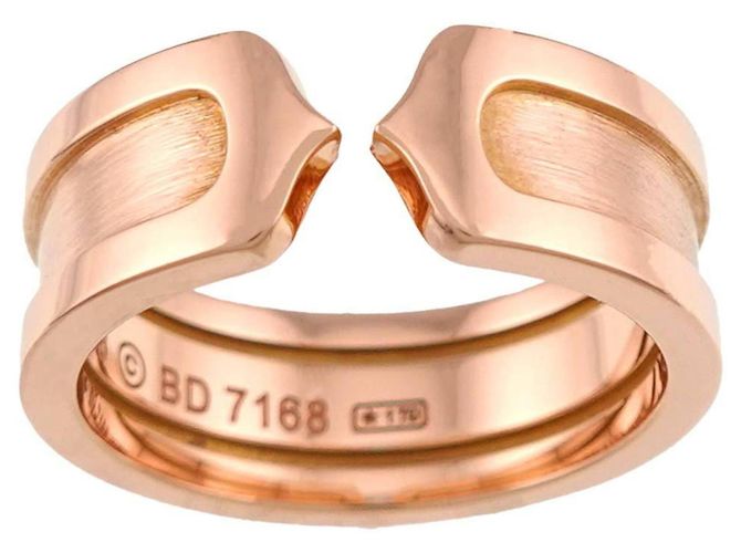 Cartier C2 Small SM #48 Ring in 18K Roségold - Ansicht 2