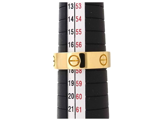 Bague Cartier Love en or jaune 18K - vue 5