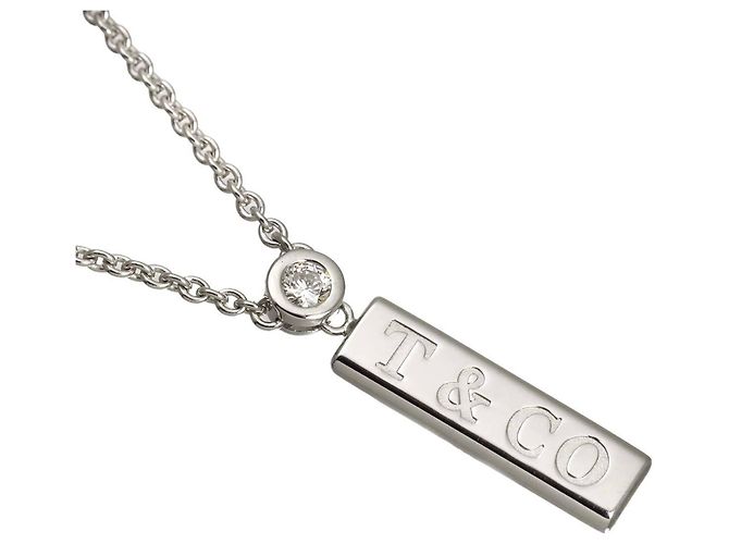 Autre Marque Collar Tiffany & Co. Bar Drop Diamond - vista 3
