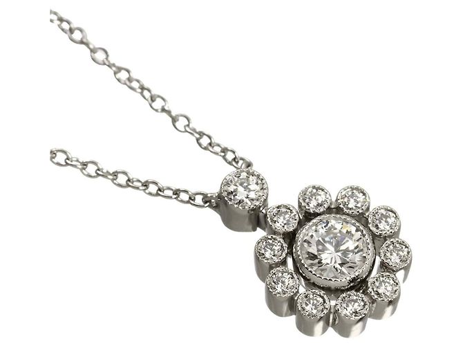 Autre Marque Tiffany & Co. Enchanted Flower Diamantenhalskette - Ansicht 3