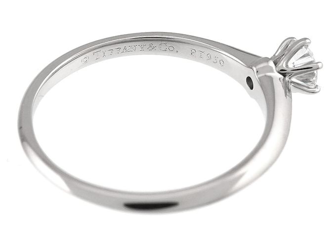 Autre Marque Tiffany & Co. Solitär-Diamantband-Ring - Ansicht 3