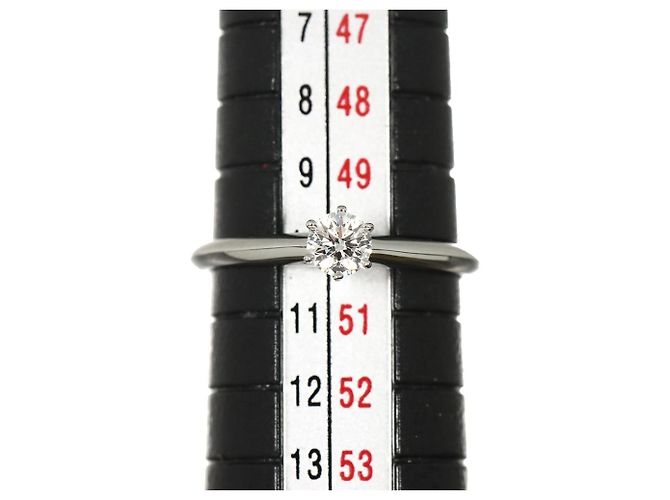 Autre Marque Tiffany & Co. Solitär-Diamantband-Ring - Ansicht 7