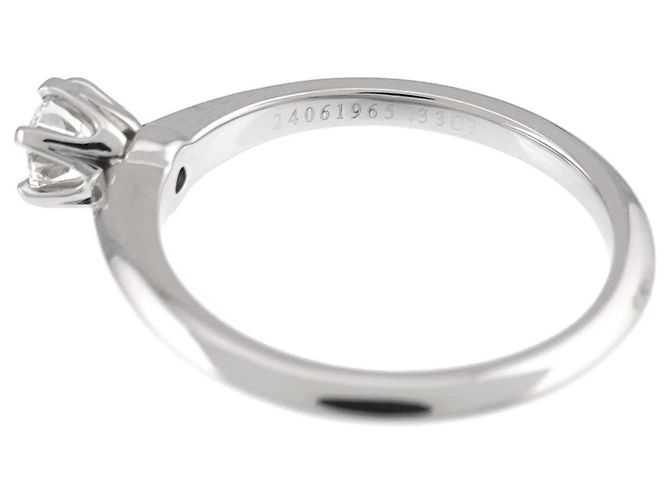 Autre Marque Anello Fascia in Platino Tiffany & Co. - vista 3