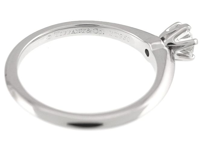 Autre Marque Anello Fascia in Platino Tiffany & Co. - vista 4