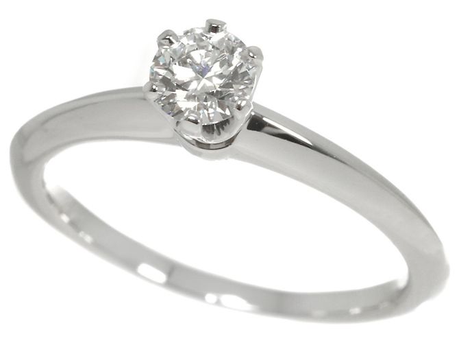 Autre Marque Anello Fascia in Platino Tiffany & Co. - vista 5