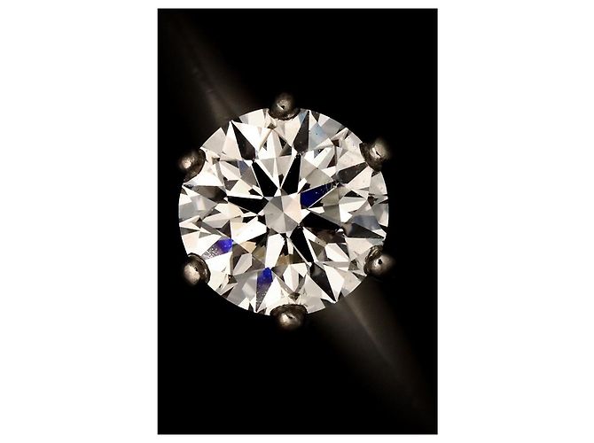 Autre Marque Tiffany & Co. Platin-Solitär-Diamantring - Ansicht 6