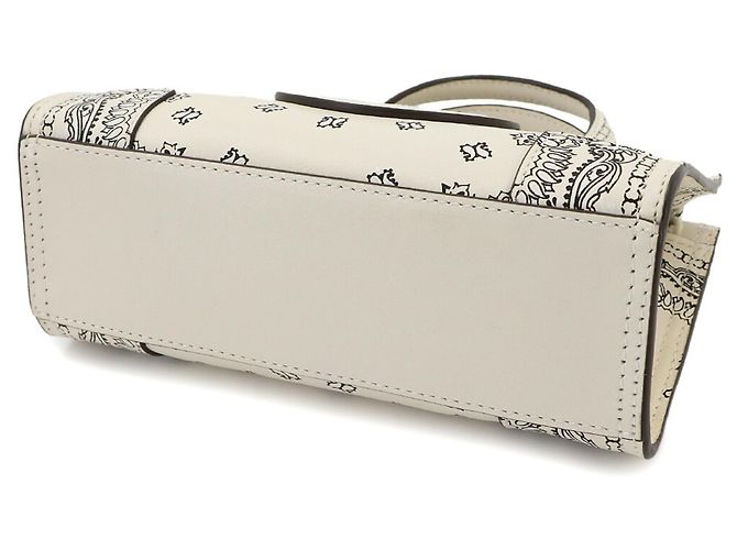Borsa a mano/spalla 2 in 1 Tory Burch Paisley Bianco Crudo - vista 4