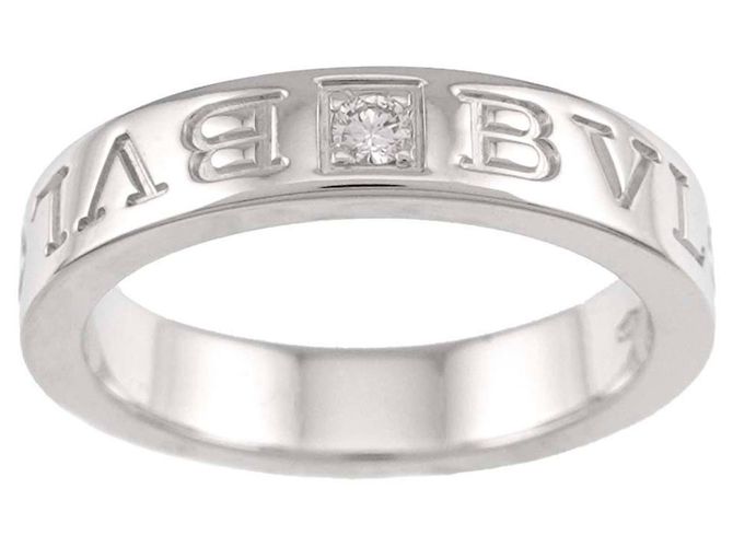 Bulgari Anel Bvlgari B-ZERO1 Essential em ouro branco 18K - vista 2