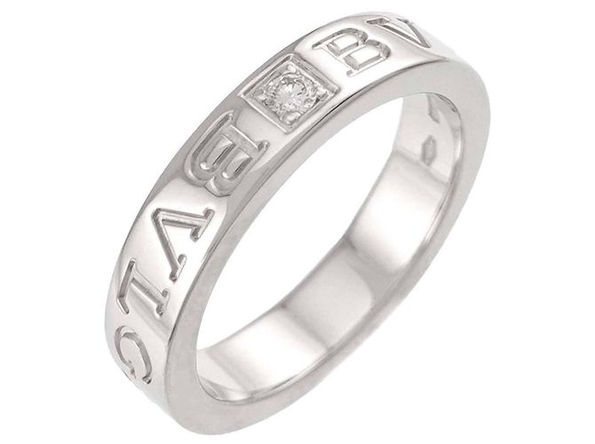 Bulgari Anel Bvlgari B-ZERO1 Essential em ouro branco 18K - vista 4