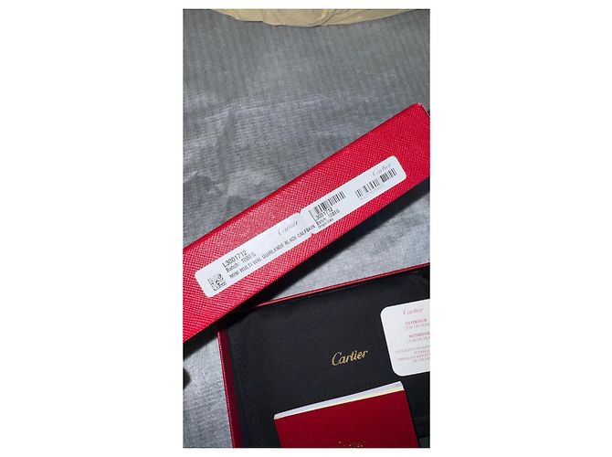 Cartera Cartier Guirlande de piel Negro - vista 10