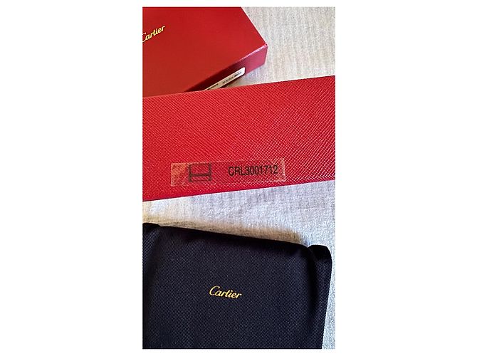 Cartera Cartier Guirlande de piel Negro - vista 11