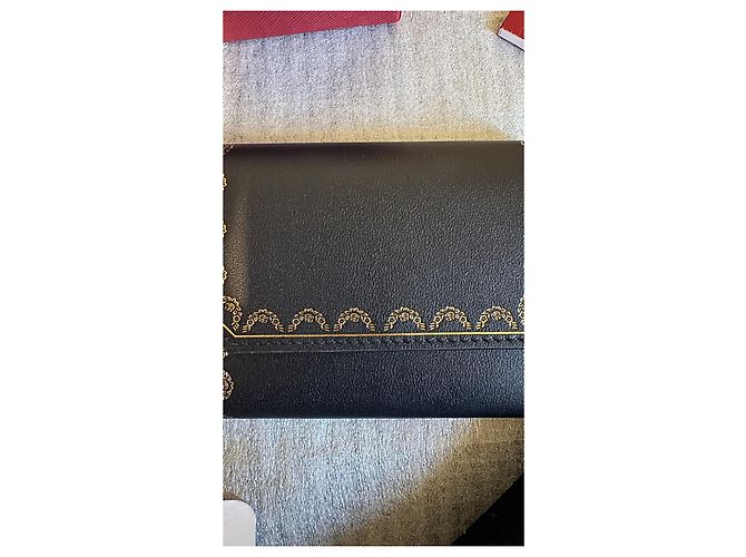 Cartera Cartier Guirlande de piel Negro - vista 3