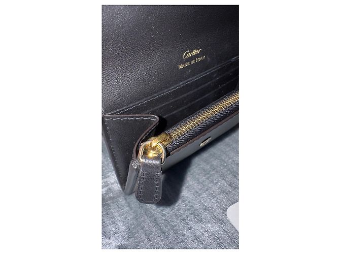 Cartera Cartier Guirlande de piel Negro - vista 9