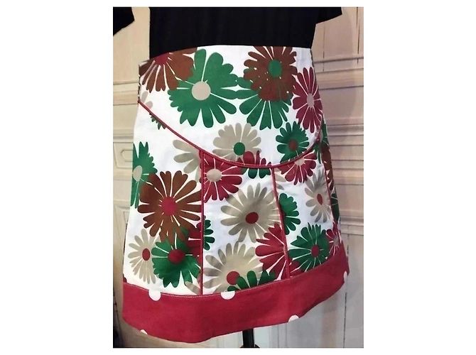 Autre Marque Smash Gonna Pop Blithe a fiori Marrone Bianco Rosso Beige Verde - vista 14