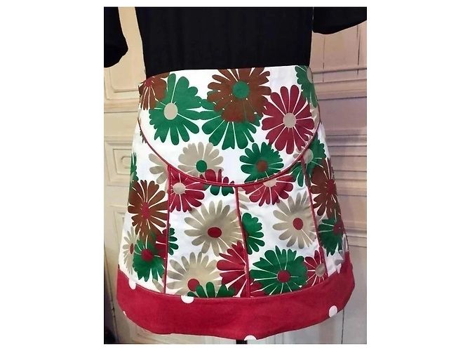 Autre Marque Smash Gonna Pop Blithe a fiori Marrone Bianco Rosso Beige Verde - vista 15