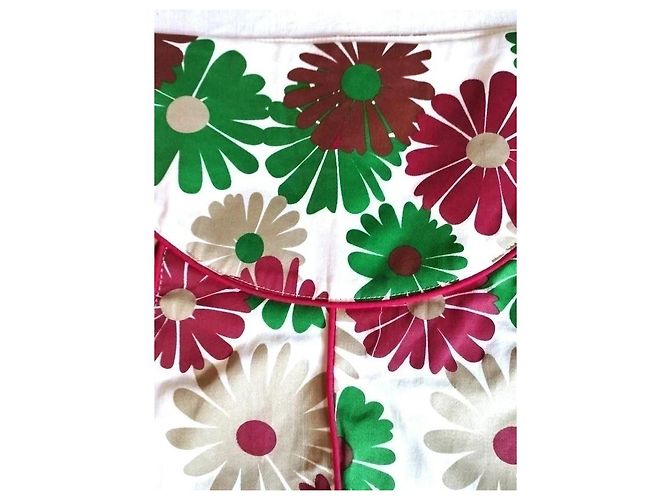 Autre Marque Smash Gonna Pop Blithe a fiori Marrone Bianco Rosso Beige Verde - vista 6