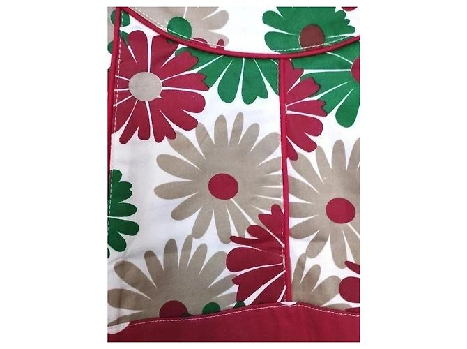 Autre Marque Smash Gonna Pop Blithe a fiori Marrone Bianco Rosso Beige Verde - vista 9
