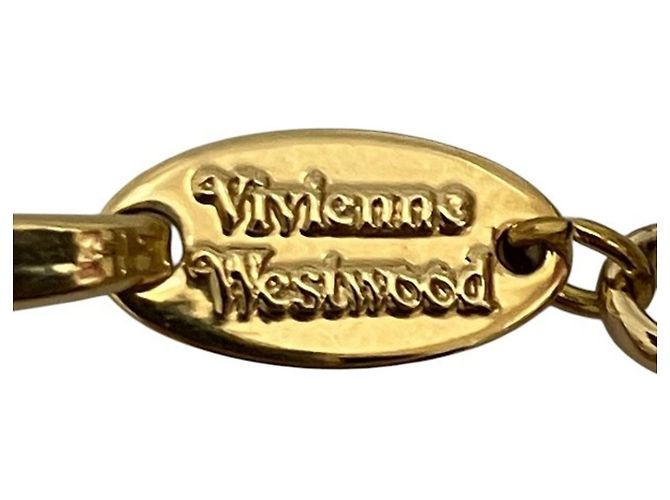 Collana con pendente Small Orb Vivienne Westwood D'oro - vista 4